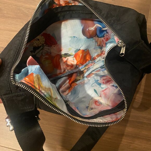 Baggu x Collina Strada Medium Black Crescent Bag - Picture 4 of 5